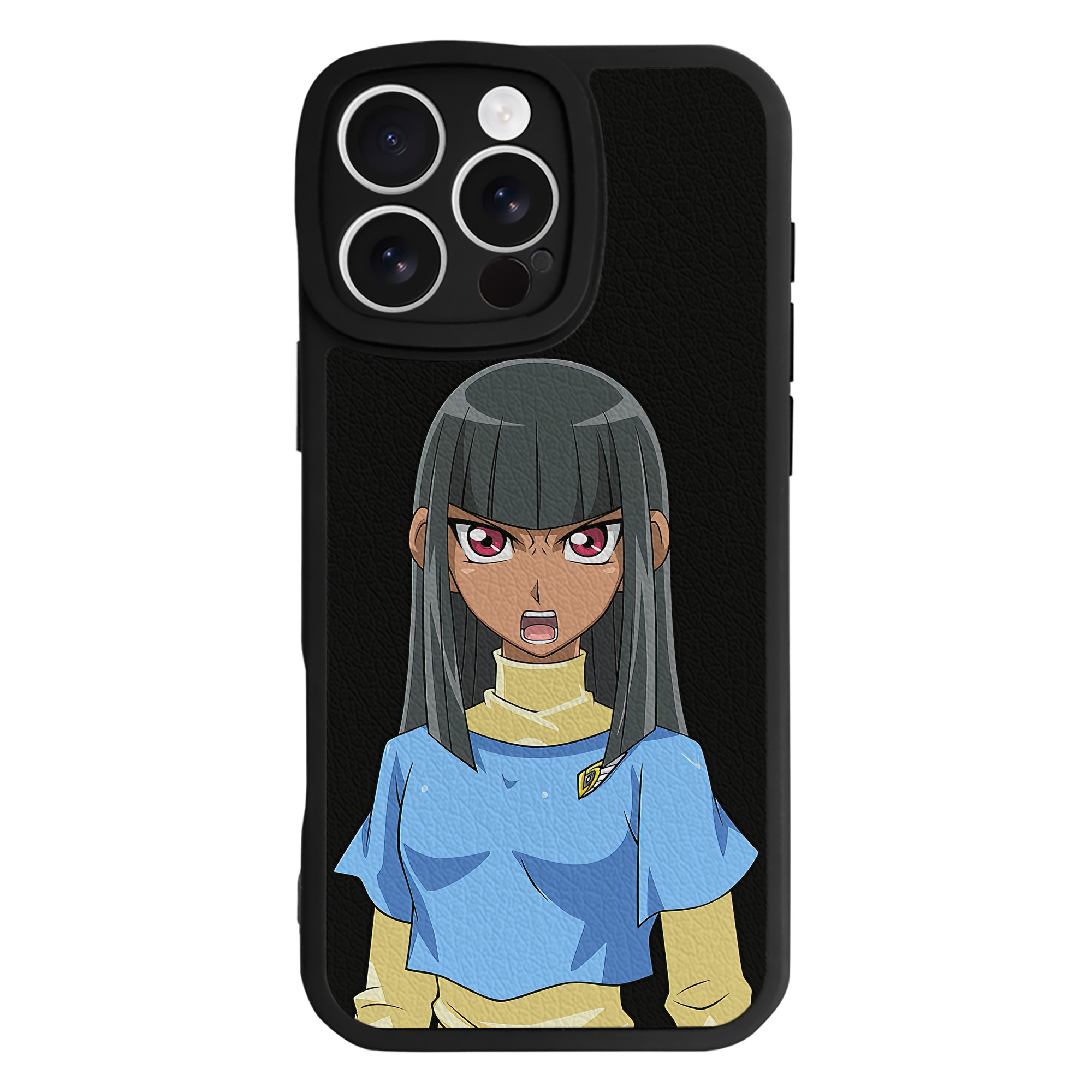 遊☆戯☆王 Yu-Gi-Oh! 【iPhone 16シリーズ対応】シリコンスマホケース（レザー調） 材質：シリコン